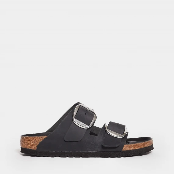 Sandalo Arizona Big Buckle Olied black