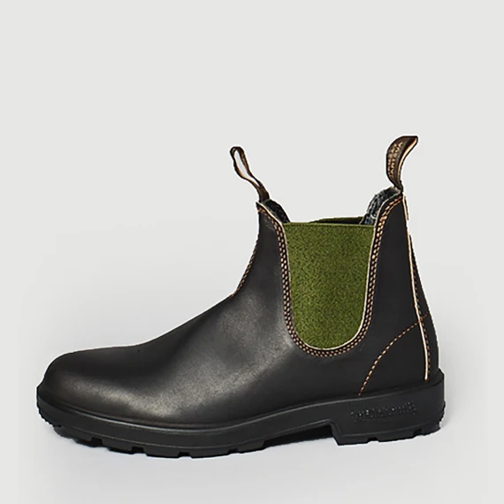 Chelsea boot 519 brown olive