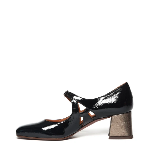 Scarpa Vysta in pelle nera