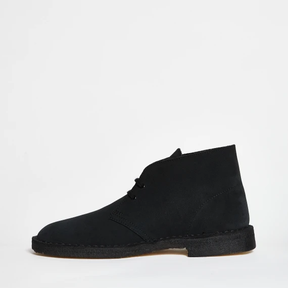 Polacco Desert Boot - Navy suede