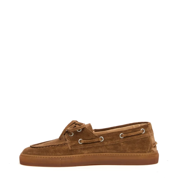 Scarpa da barca CPH 160 in pelle scamosciata cuoio