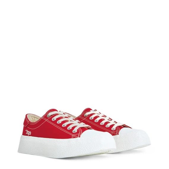 Sneakers Dive in tessuto rossa