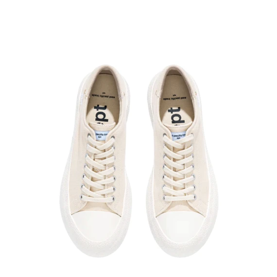Sneakers Dive in tessuto crema