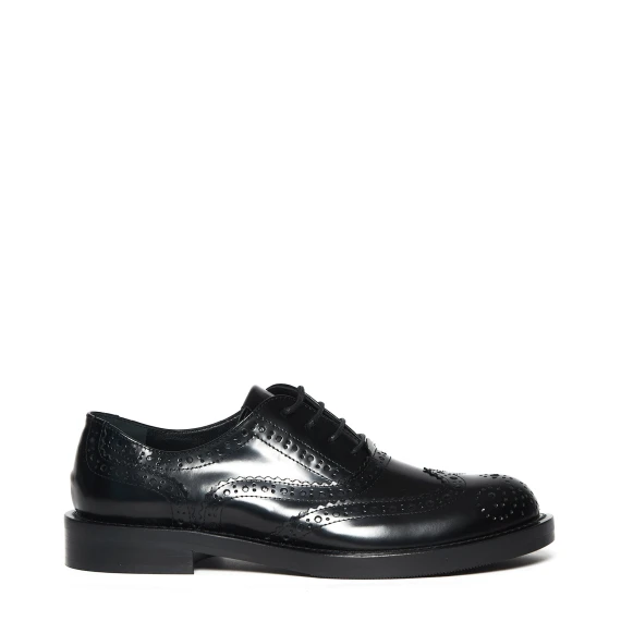 Scarpa Porter in pelle nera