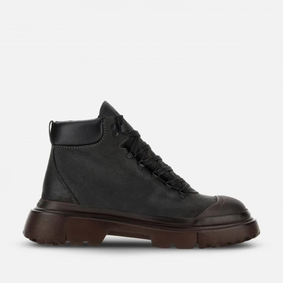 Scarponcini H619 grigio e nero