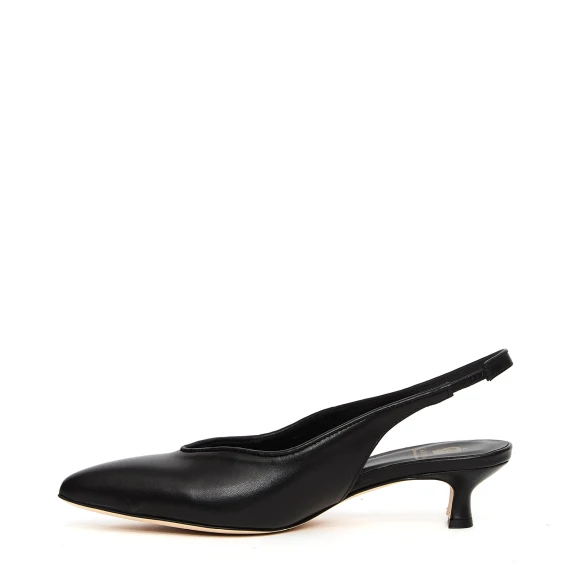 Slingback 2529RT in pelle nera