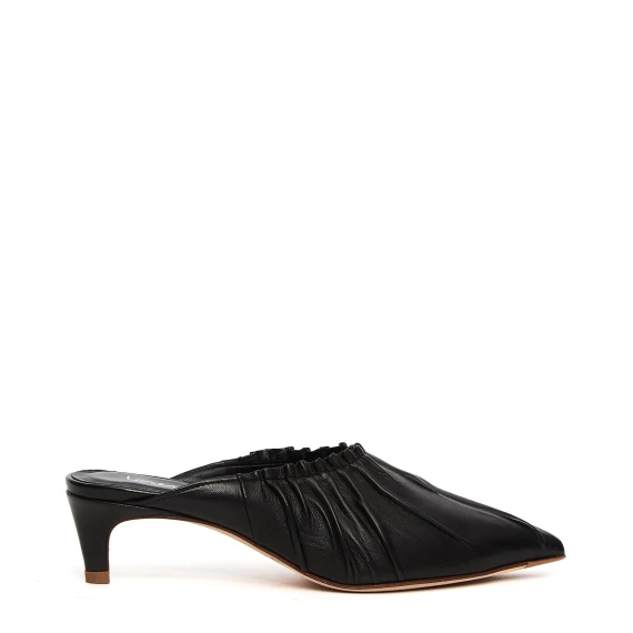 Sabot 51551 in pelle nera