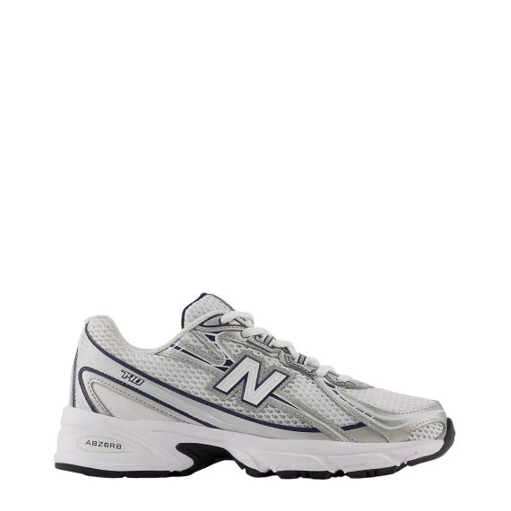 Sneakers 740 WN2 bianco silver nero