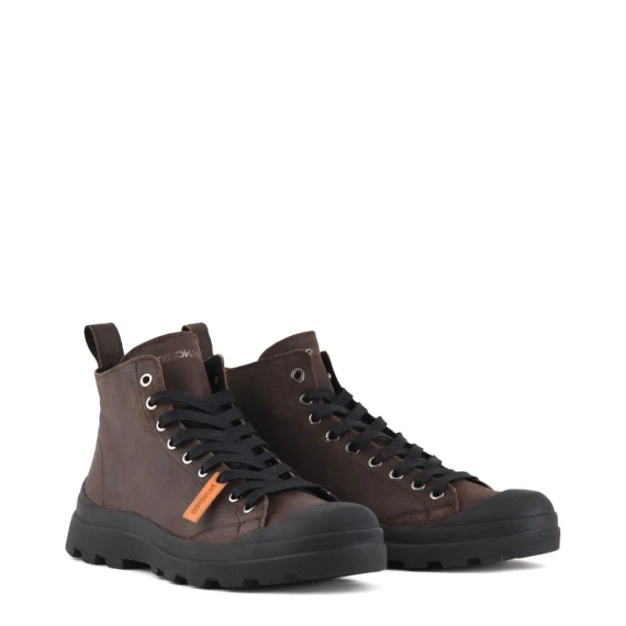 Polacco P03 in suede cerato ebano