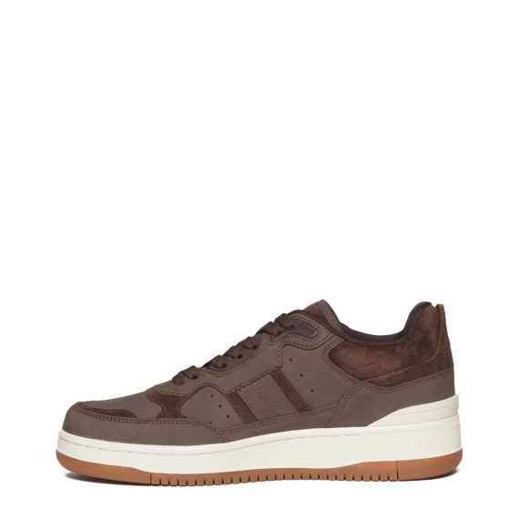 Sneakers Sprt in pelle marrone