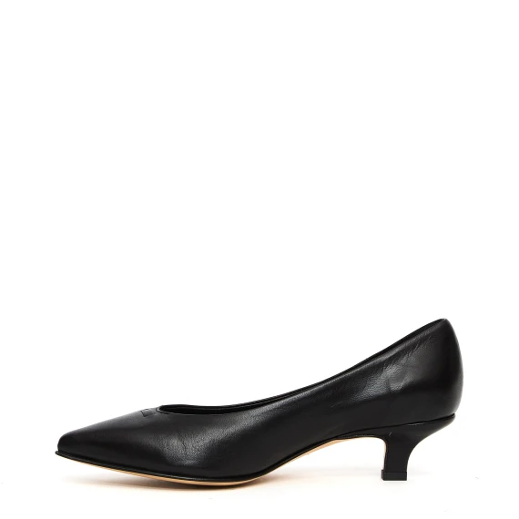 Decolletè 4987 in pelle nera