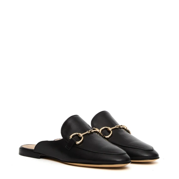 Sabot 171D in pelle nera