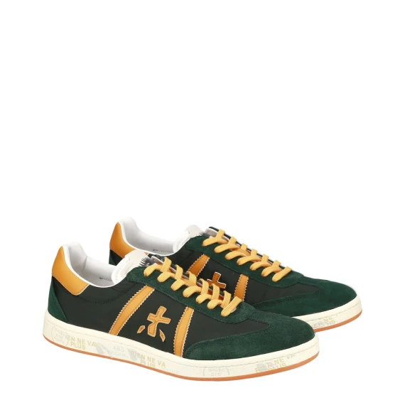 Sneakers Bonnie 7340 in suede e tessuto