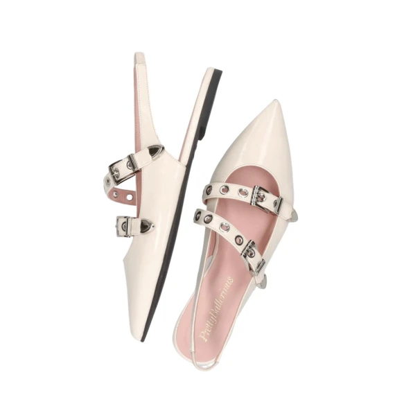 Slingback Ella in pelle verniciata