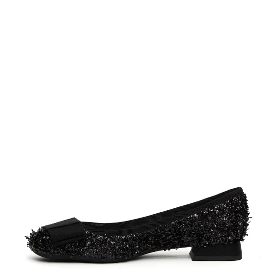 Decolletè Sisko in tessuto nero