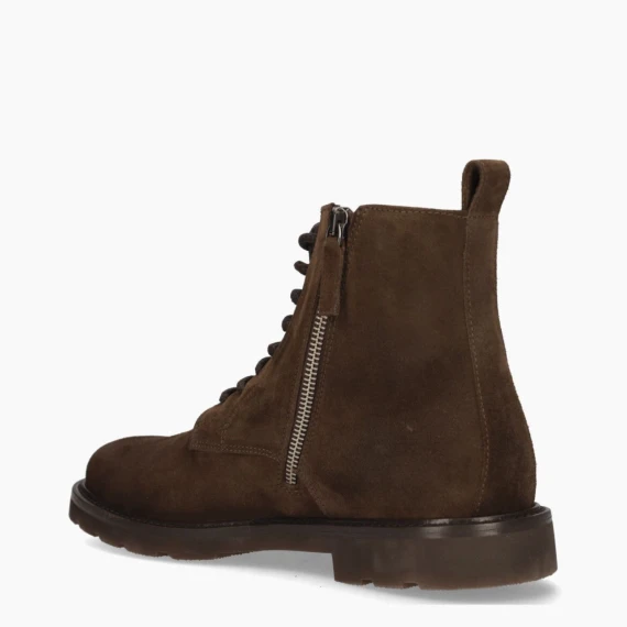 Polacco alto 798-02 in pelle scamosciata marrone