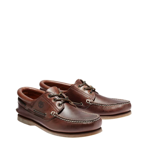 Mocassino Classic boat 3 eyes marrone .5