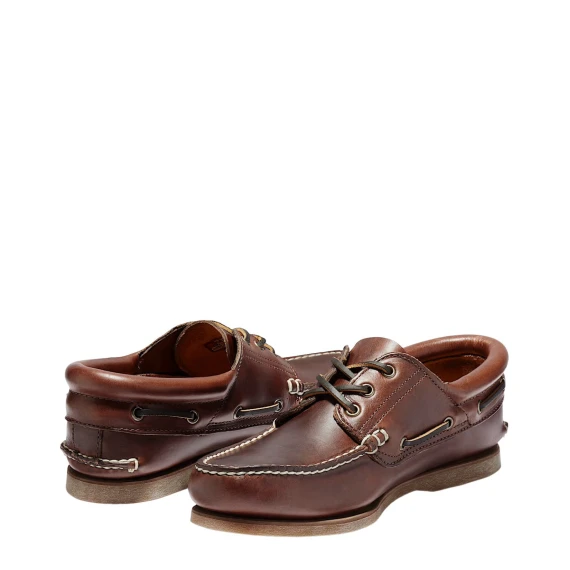 Mocassino Classic boat 3 eyes marrone .5