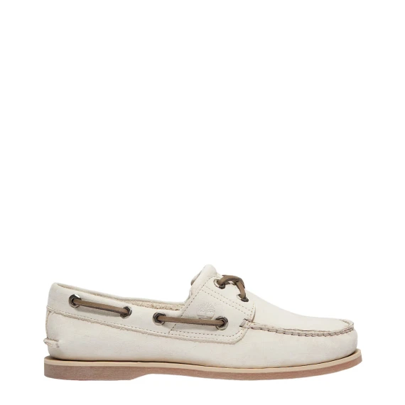 Mocassino Classic Boat 2 eyes in nubuk color latte - 11
